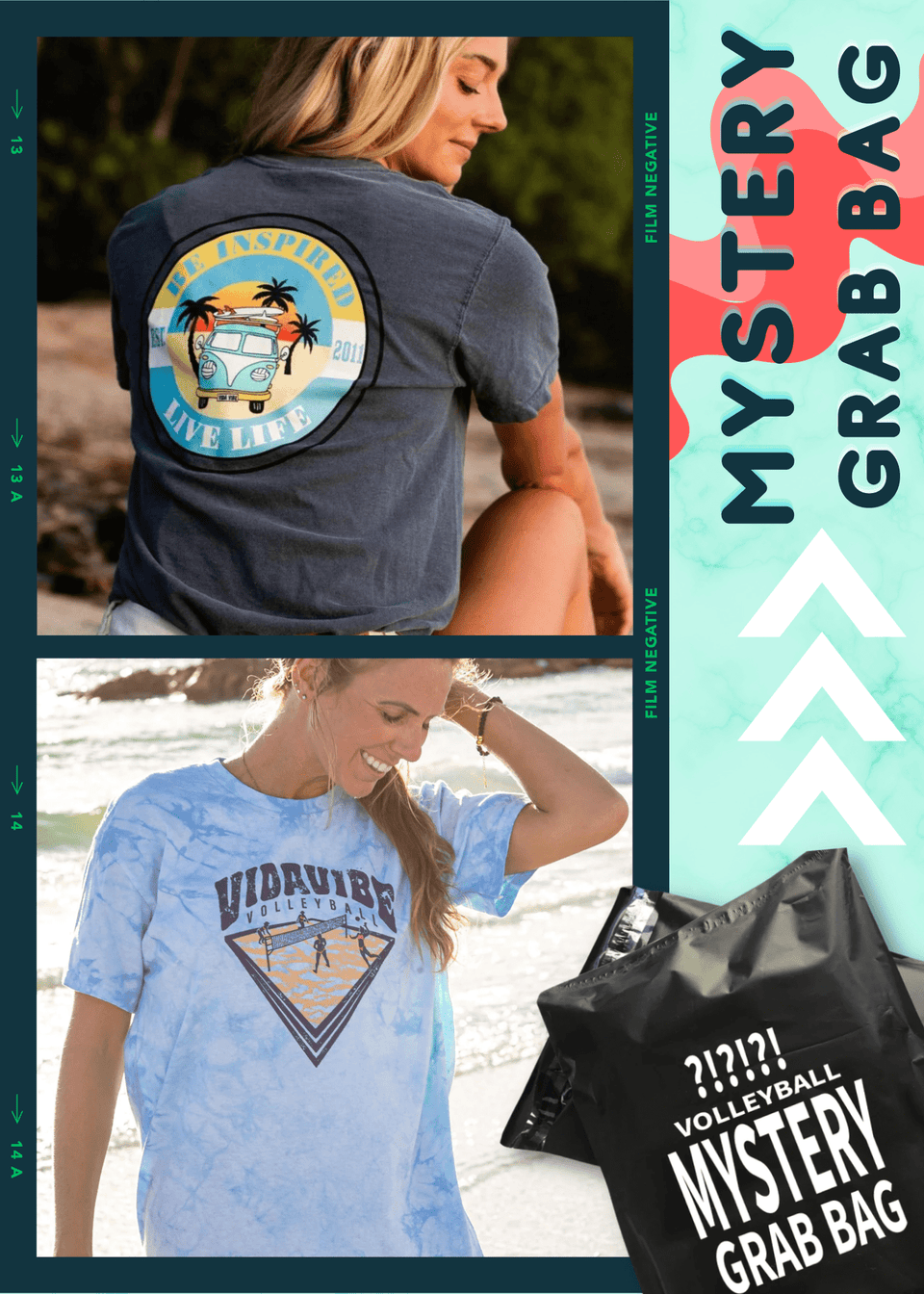 Mystery Grab Bag Volleyball T-Shirt & More - VidaVibe Volleyball